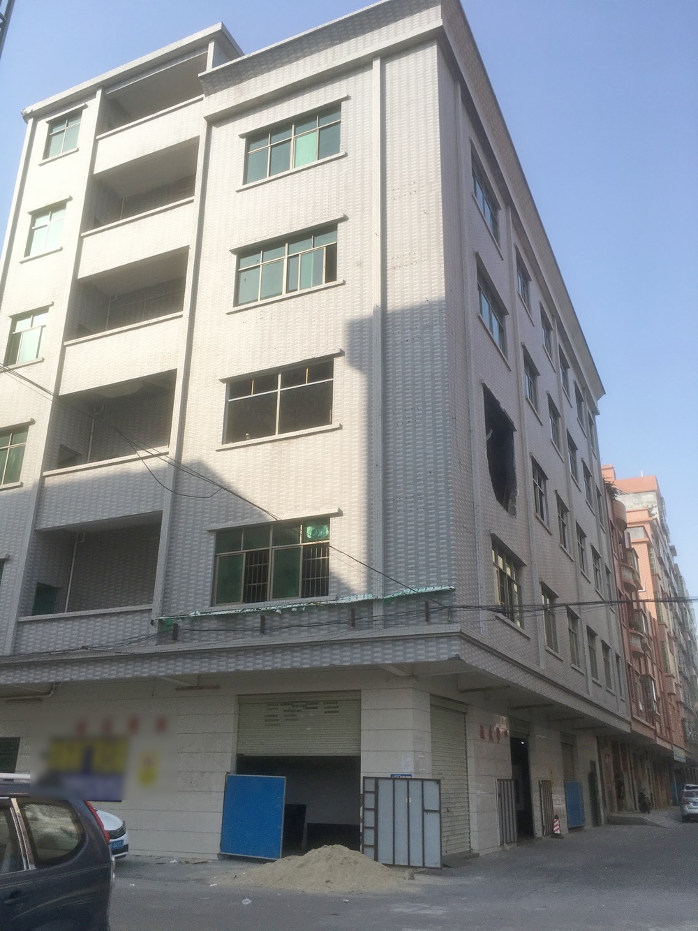 东莞厂房火灾后加固修复工程