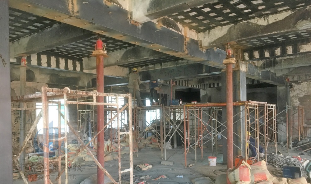 东莞厂房火灾后加固修复工程