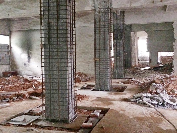 东莞温塘主厂房加固改...