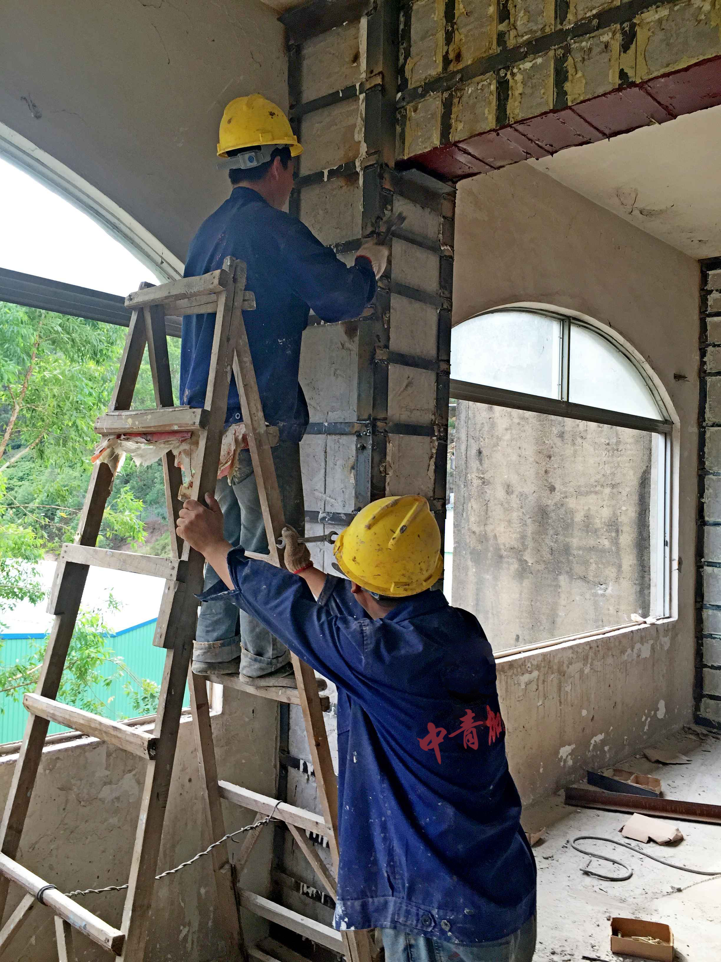 惠州房屋加固公司采用外包型钢加固法需要注意的设计及施工问题