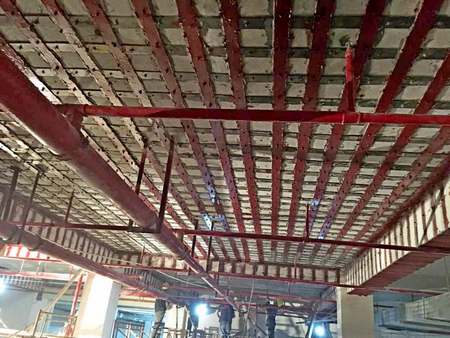 粘贴钢板加固法_中青建筑加固