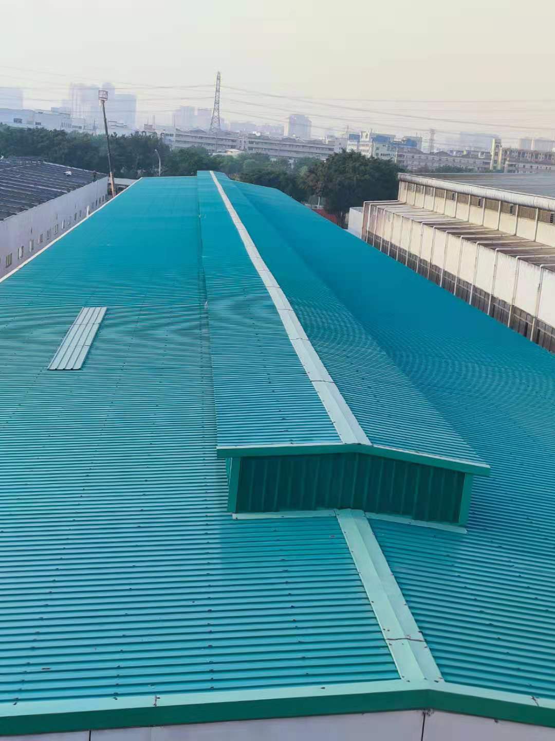 钢结构厂房制作完成屋...