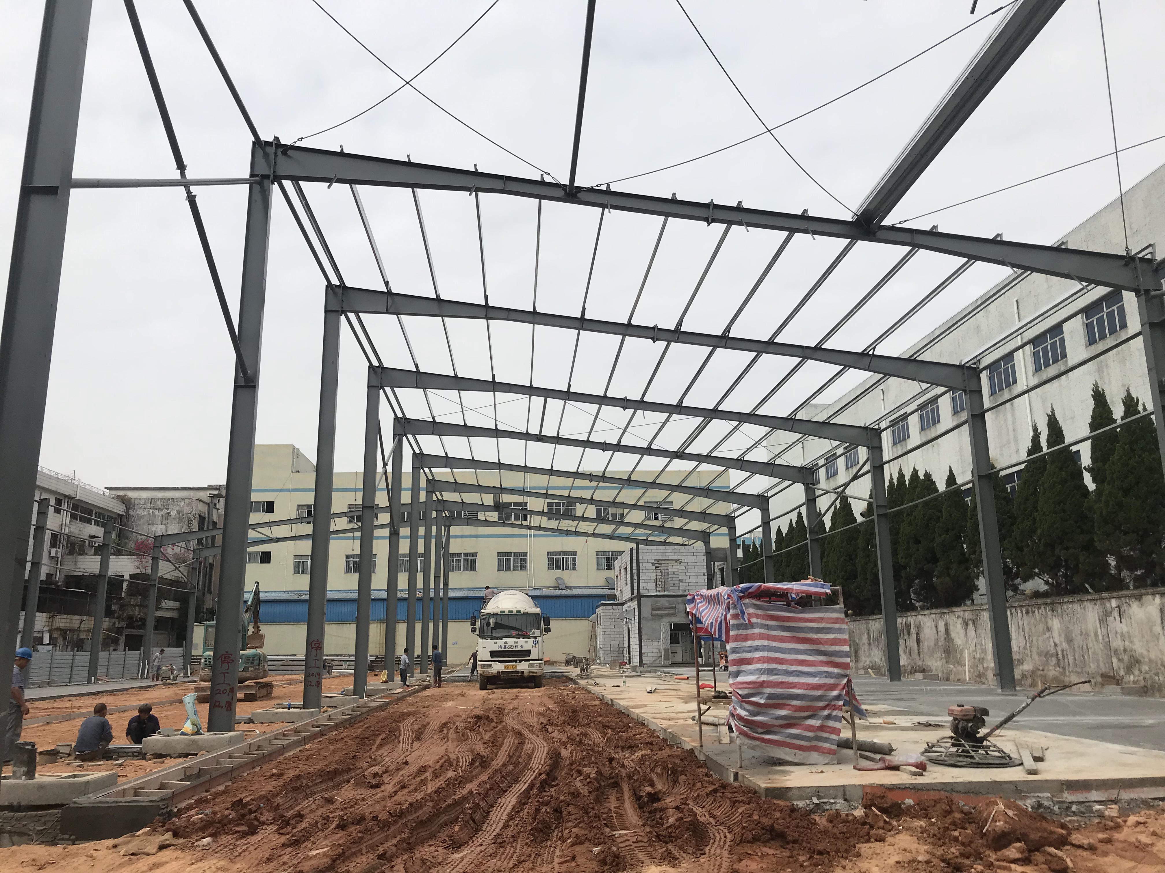 钢结构厂房制作安装现...