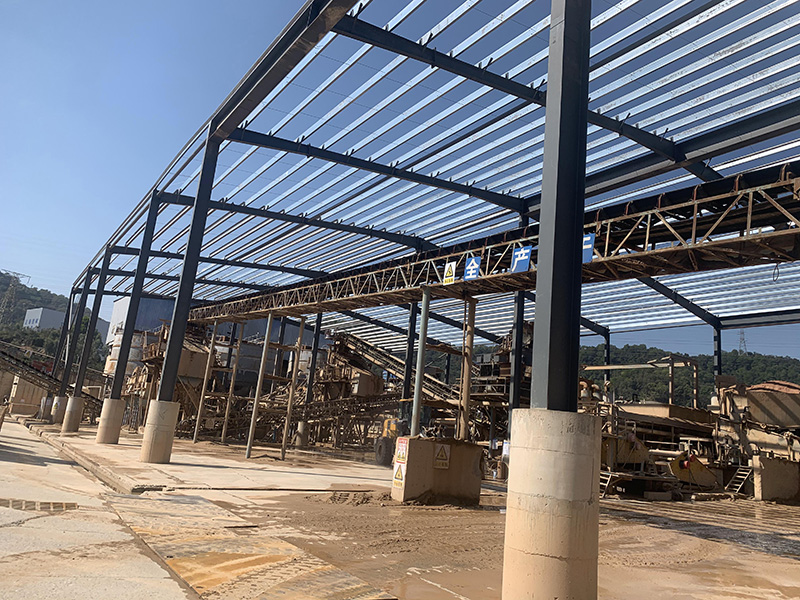 深圳沙场钢结构厂房制...