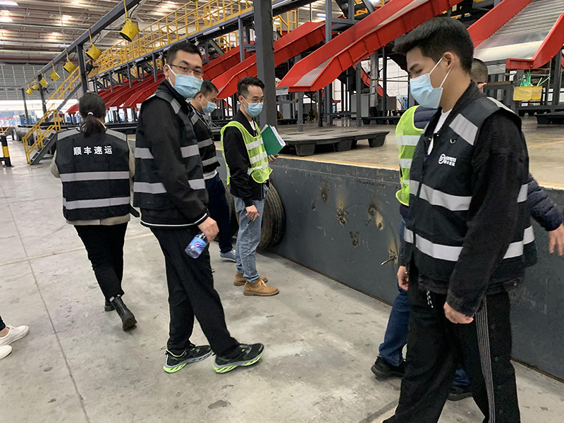 沙田顺丰基地钢结构月...