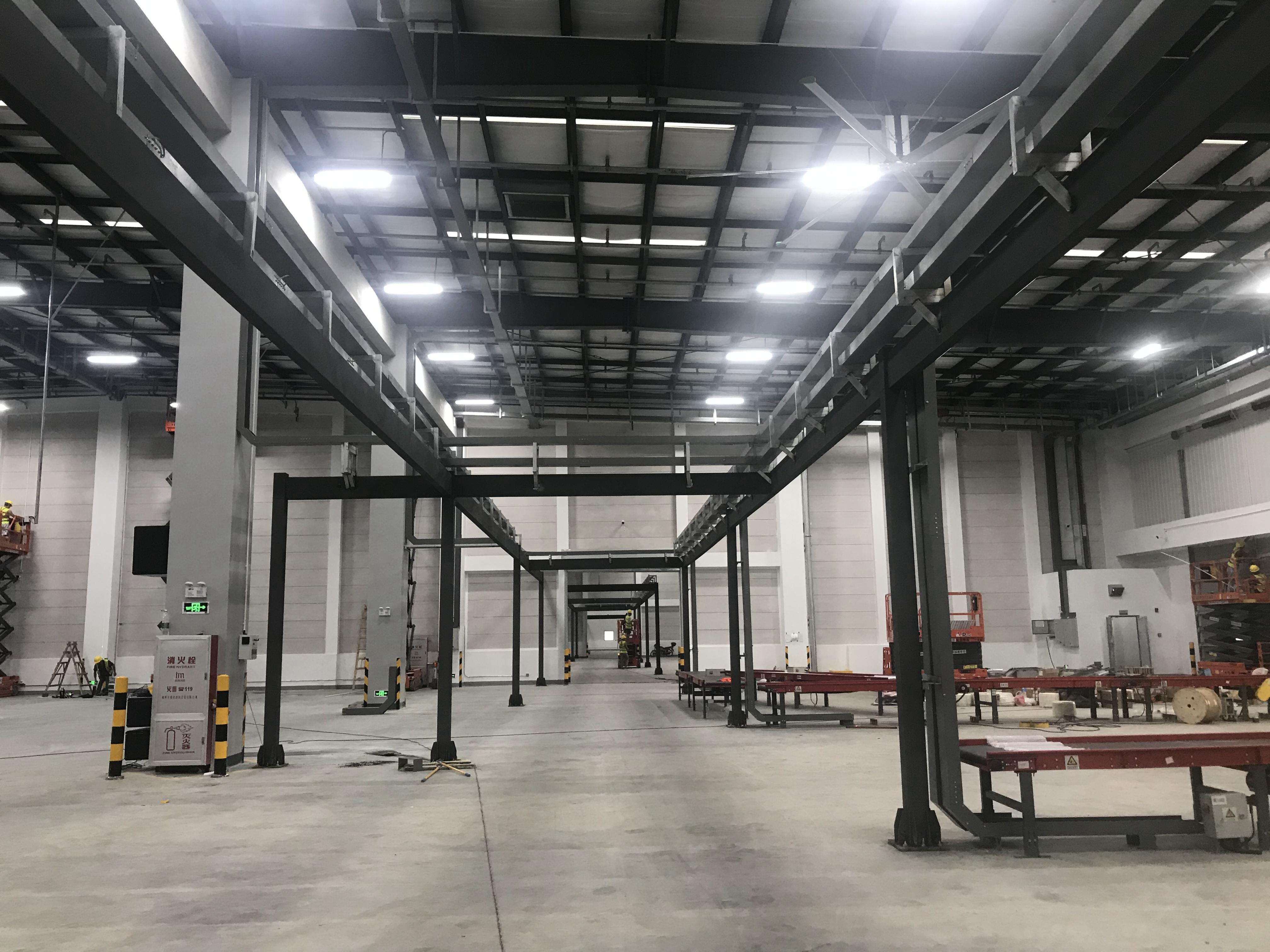 东莞欧莱雅顺丰基地钢...