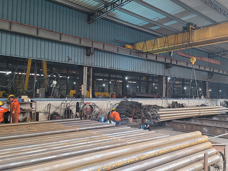 钢结构圆管制作区域