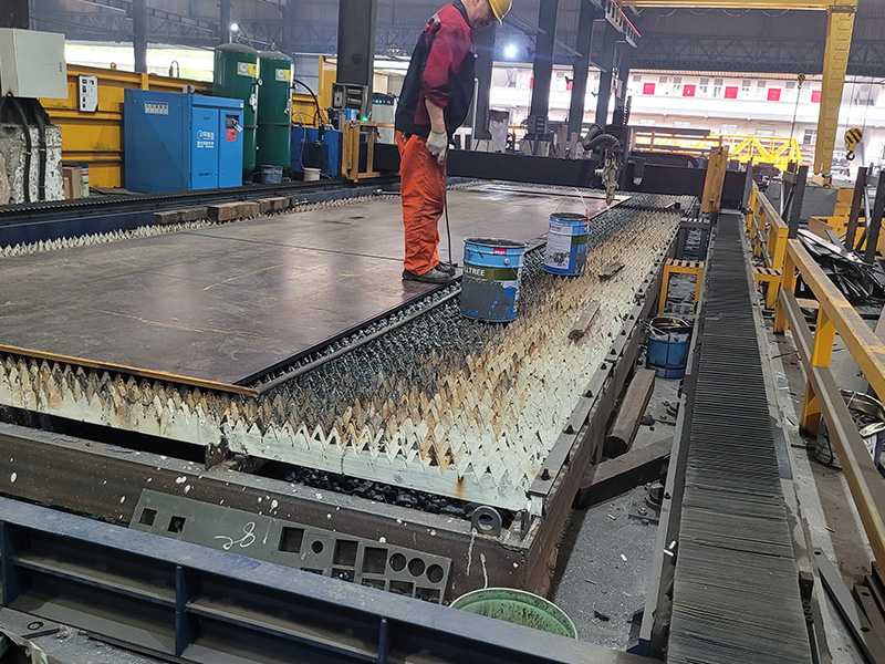 钢板激光开孔制作区域