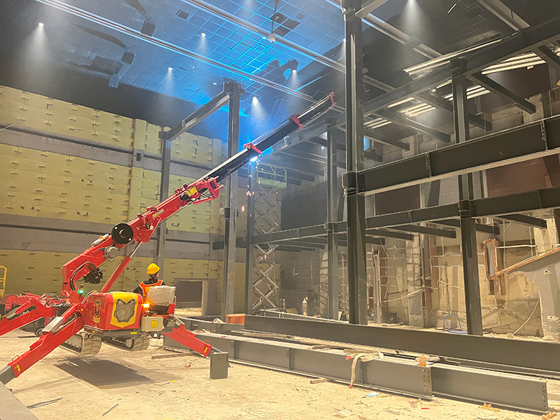 室内钢结构夹层制作安...