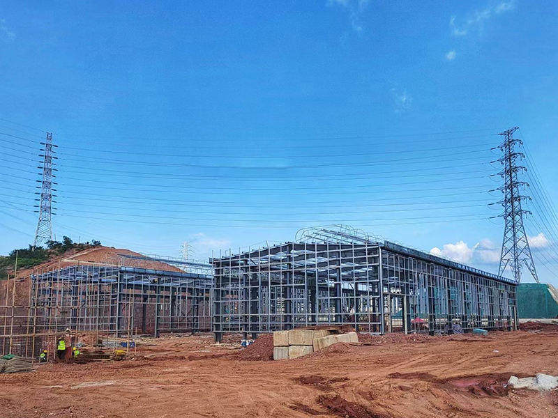 肇庆哦工业园钢结构厂...