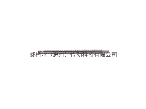 汽车尾门推杆丝杆