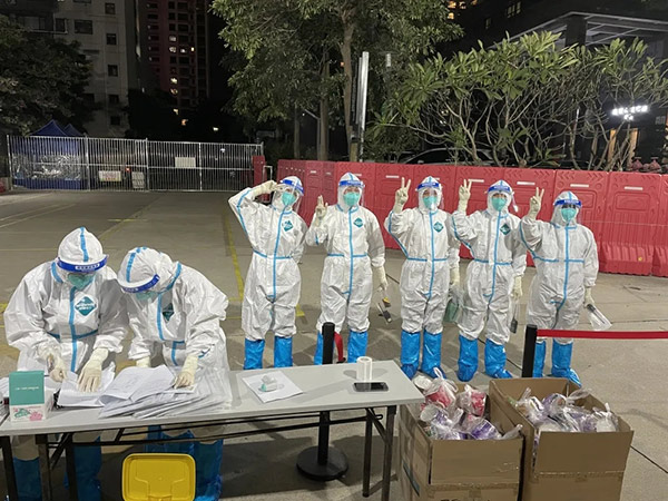 疫情防控，人人有责！国盛助力大规模核酸检测