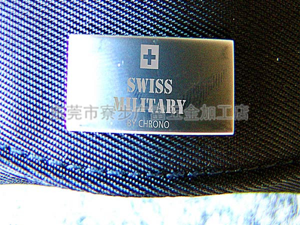 高档箱包五金配件激光...