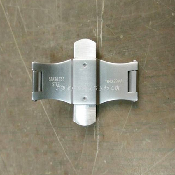 蝴蝶扣激光镭射加工