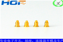 弹簧针pogo pin连接器对窄间距、低背、多极化需求