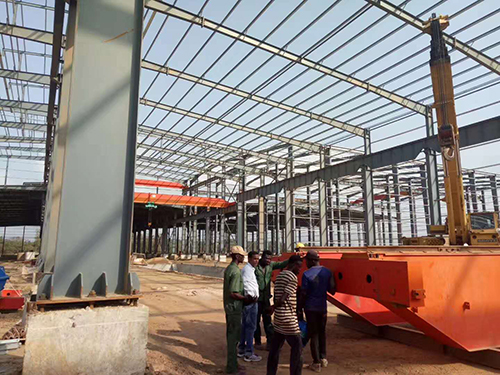 钢结构厂房天车安装