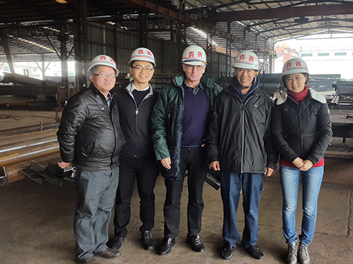 钢结构出口菲律宾客户...