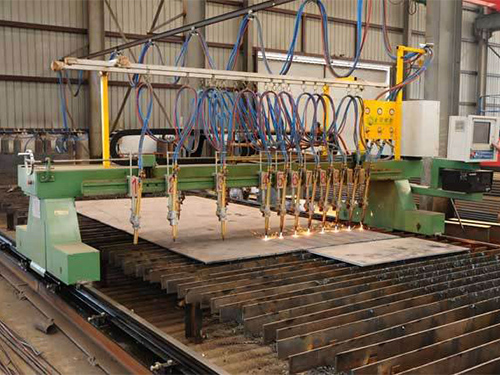 钢结构材料火焰切割