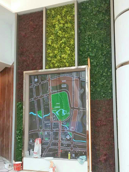 办公室植物墙