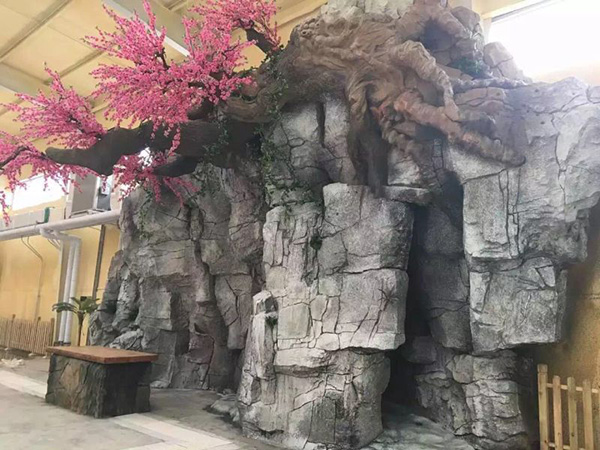 公园假山