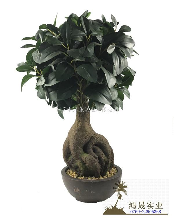 仿真豆瓣叶树 17F 60cm