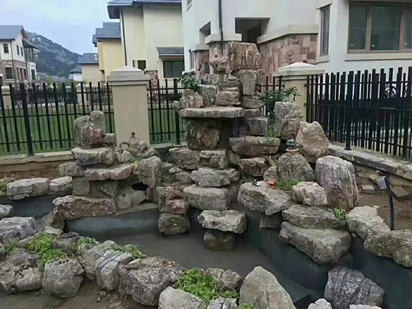 别墅假山流水工程