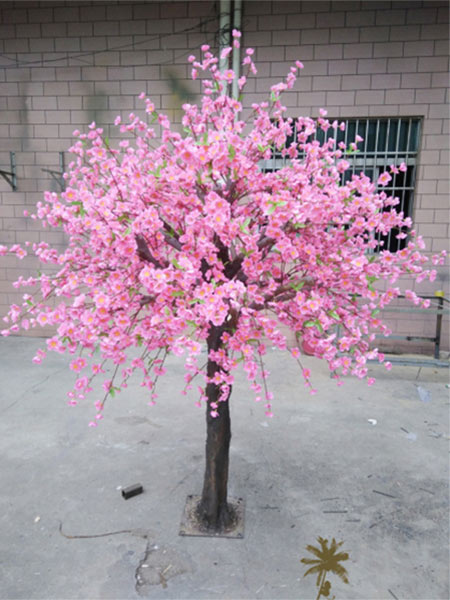 仿真桃花树