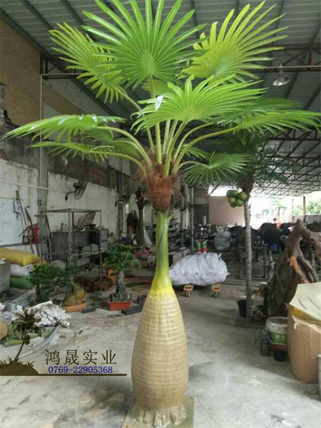 酒瓶仿真扇葵树