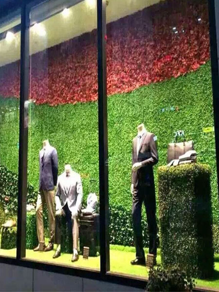 橱窗仿真植物墙