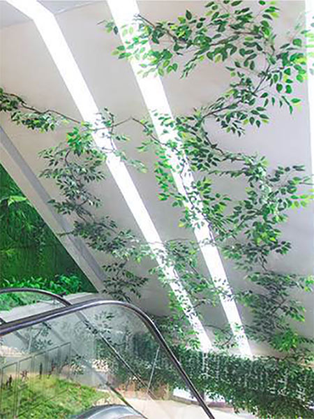 商场仿真植物墙