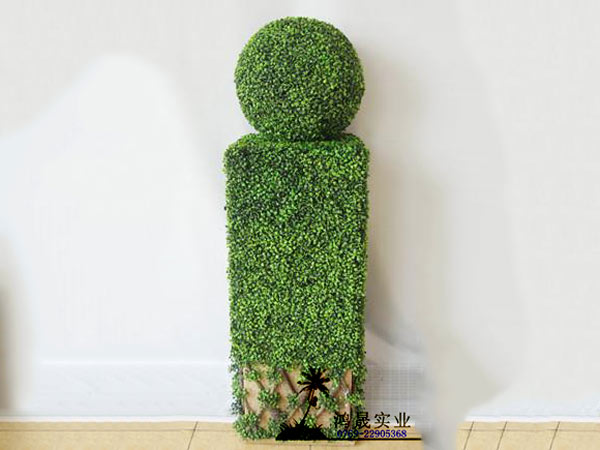 正方形草墙120cm 带球165cmH