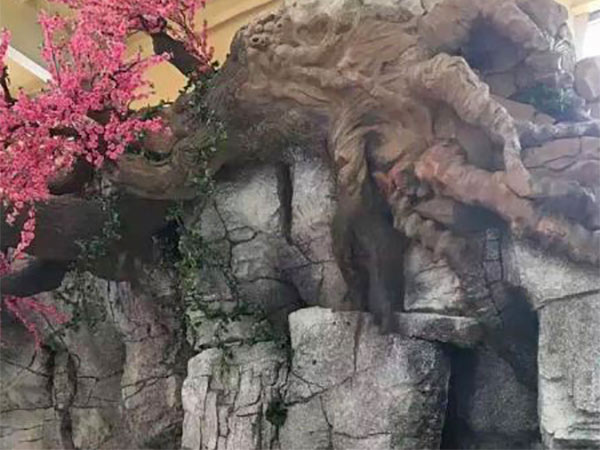 公园假山
