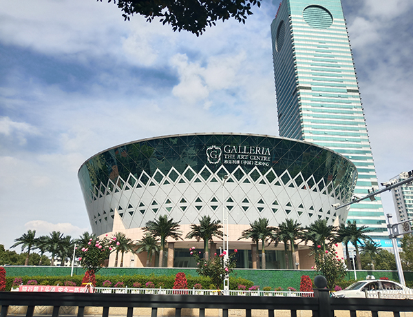 南京格乐利雅艺术中心仿真树植物