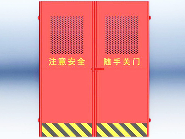 施工电梯安全防护门厂...