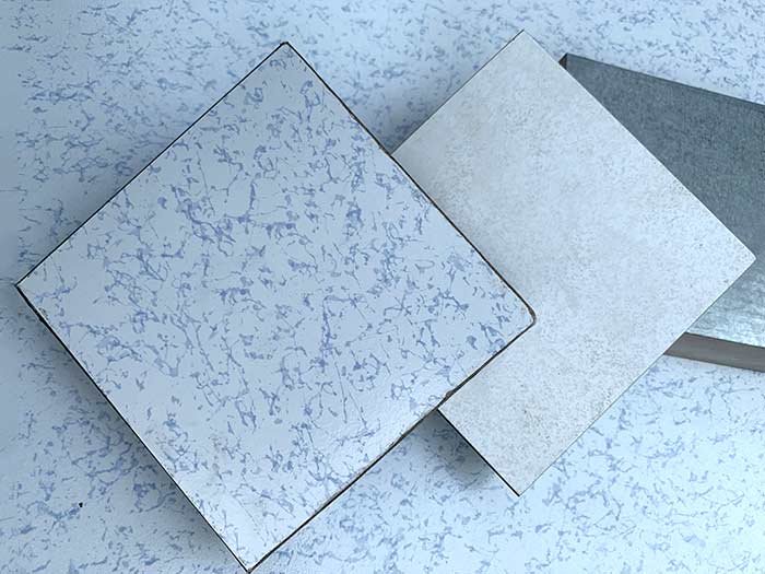 Anti-static floor design rules