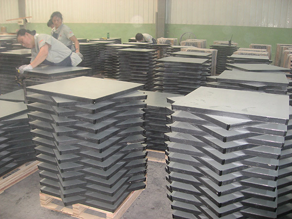 防静电地板车间