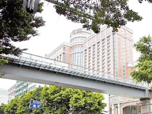 广州珠江医院行人天桥