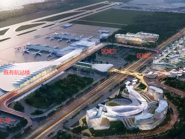 珠海机场综合交通枢纽跨线高架桥