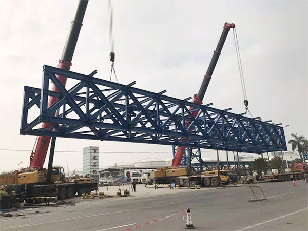 东莞市沙田立沙岛中石化管廊架项目