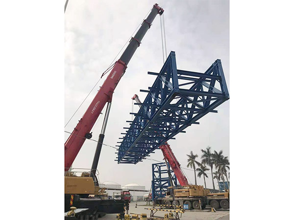 东莞市沙田立沙岛中石化管廊架项目