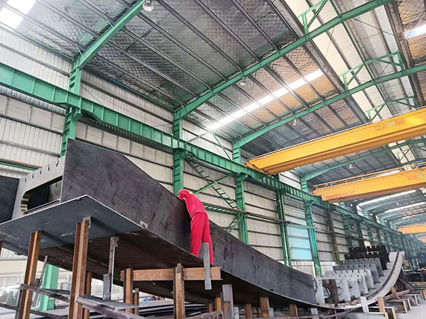 拱桥梁构件制作