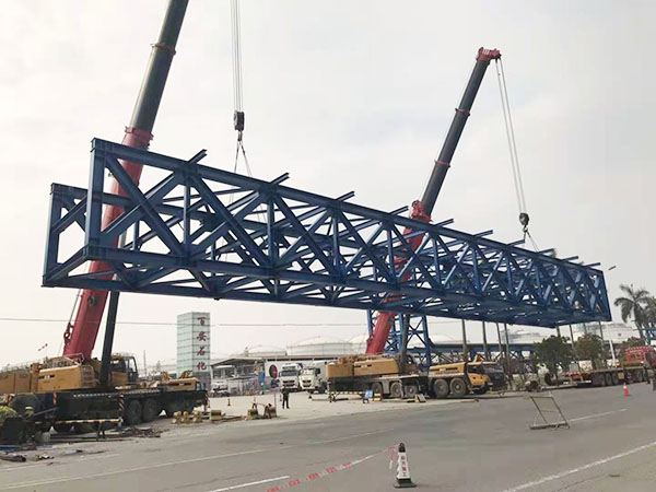 东莞市沙田立沙岛中石化管廊架项目