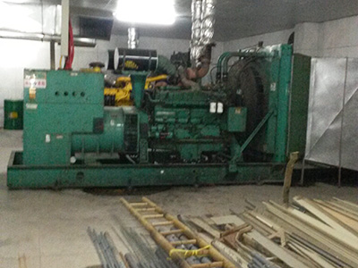 发电机消音及尾气治理