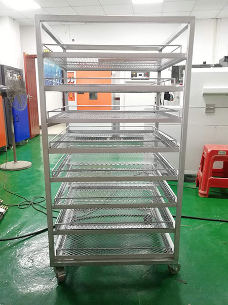 大网格托盘及推车配套