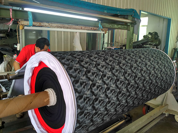 仔布复合网纱案例