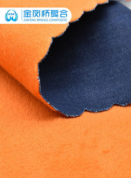 牛仔布复合黄金绒