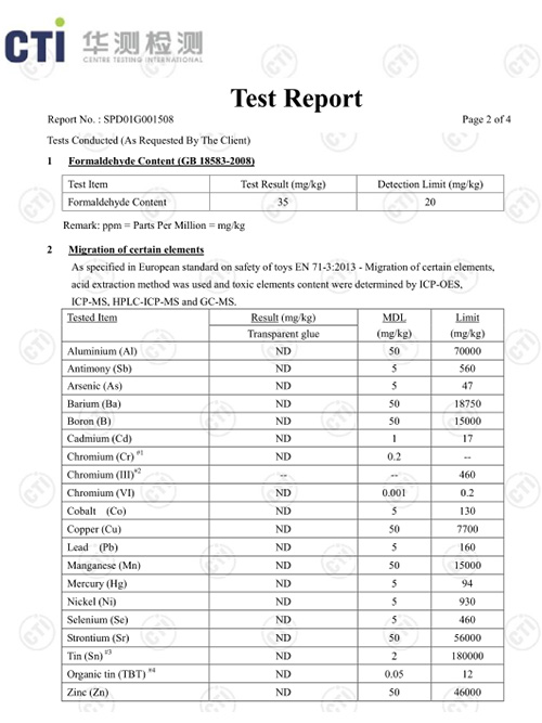 SPD凤祥胶水检测报...