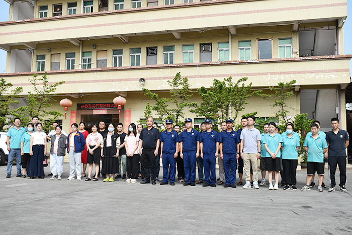 2023年度金凤桥面料复合厂家消防演习