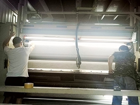 2.3M布料复合案例