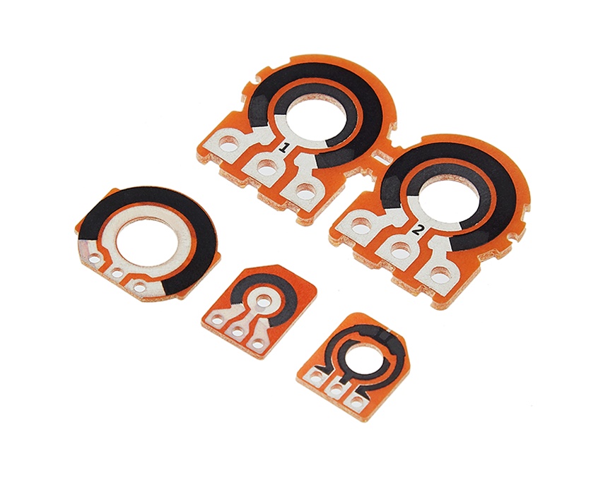 玻纤板旋转电位器PCB